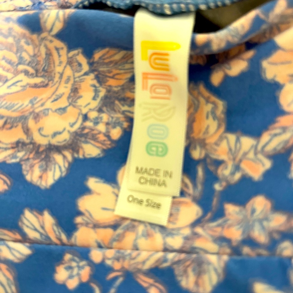 3 Pairs Of Lularoe Leggings Size Os (One Size) Nw… - image 4